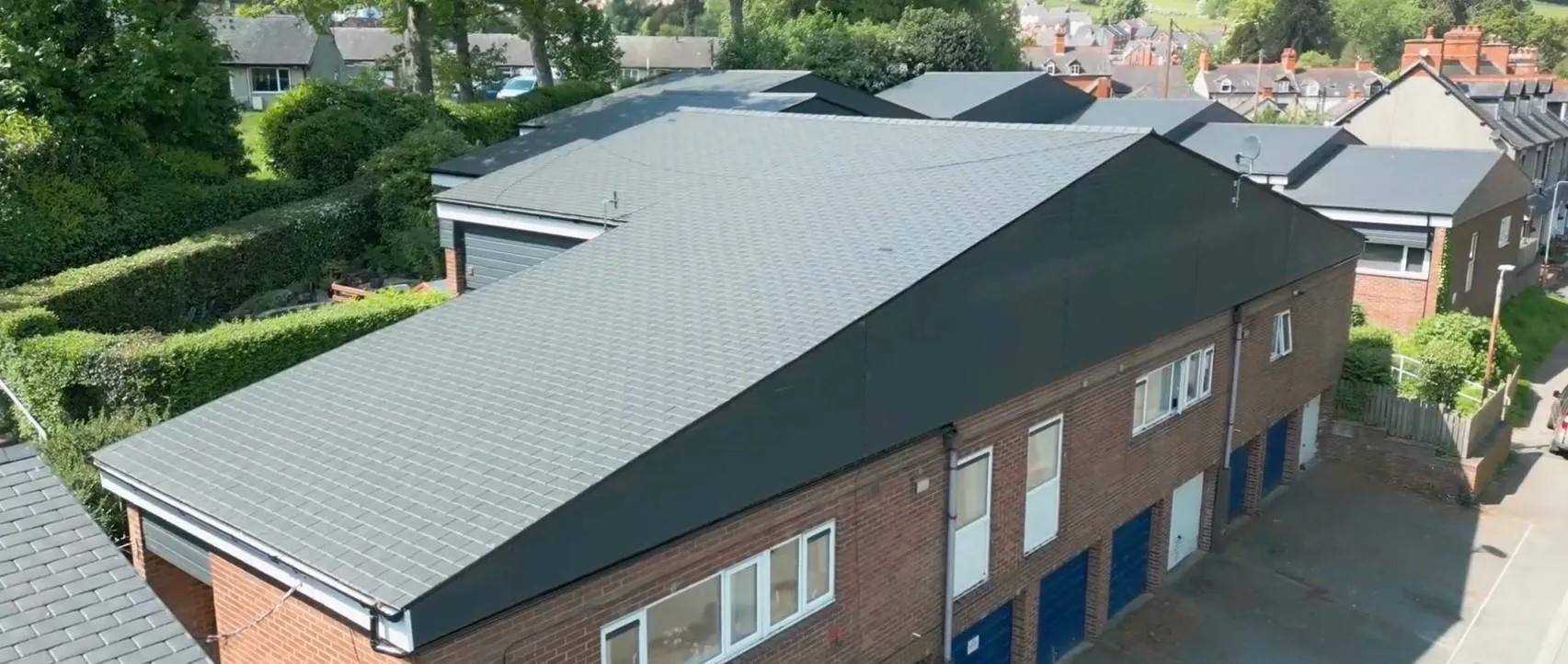 Council apartment building